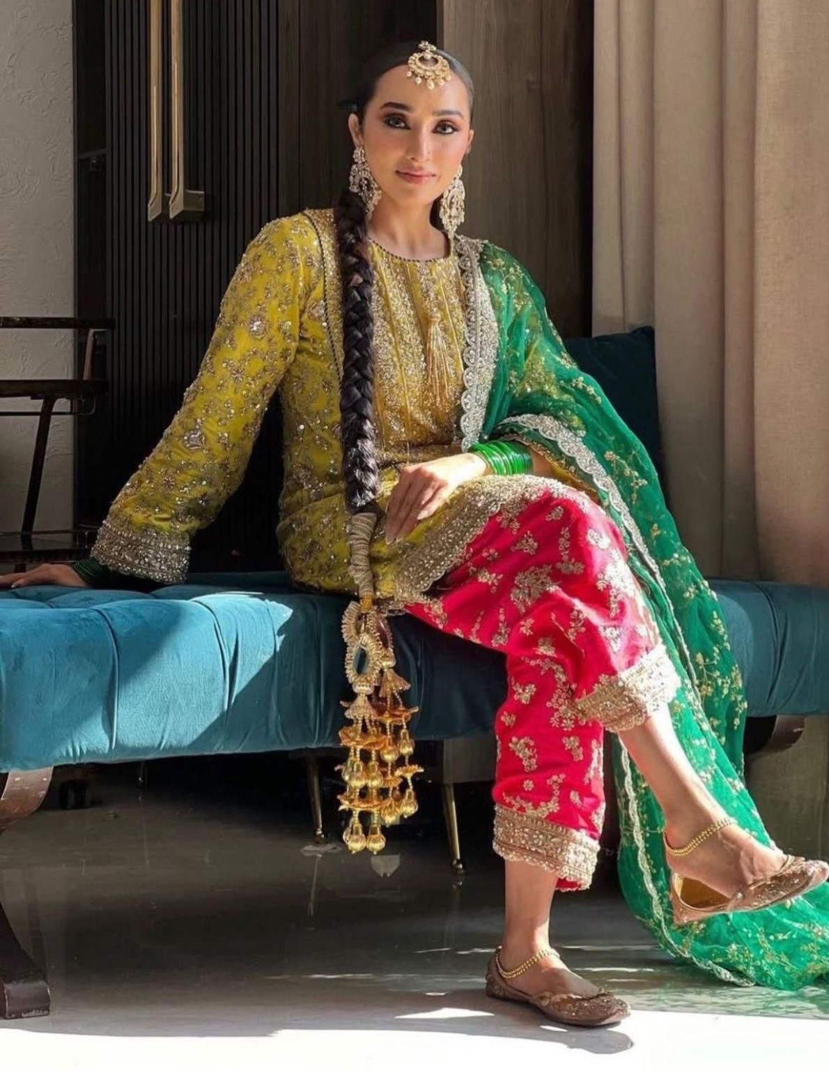 Luxury Indian couture for a royal celebration